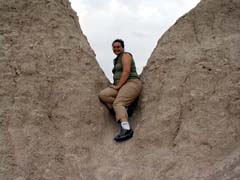 Crystal at the Badlands