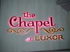 Going to the chapel...